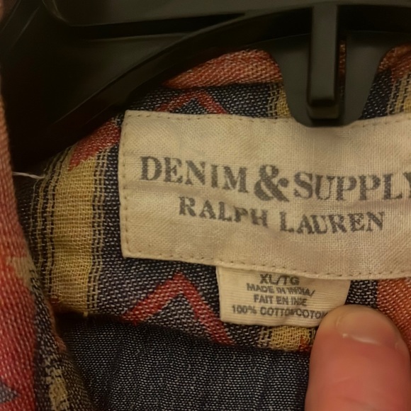 Polo Denim and Supply Aztec Button Down - Picture 3 of 10